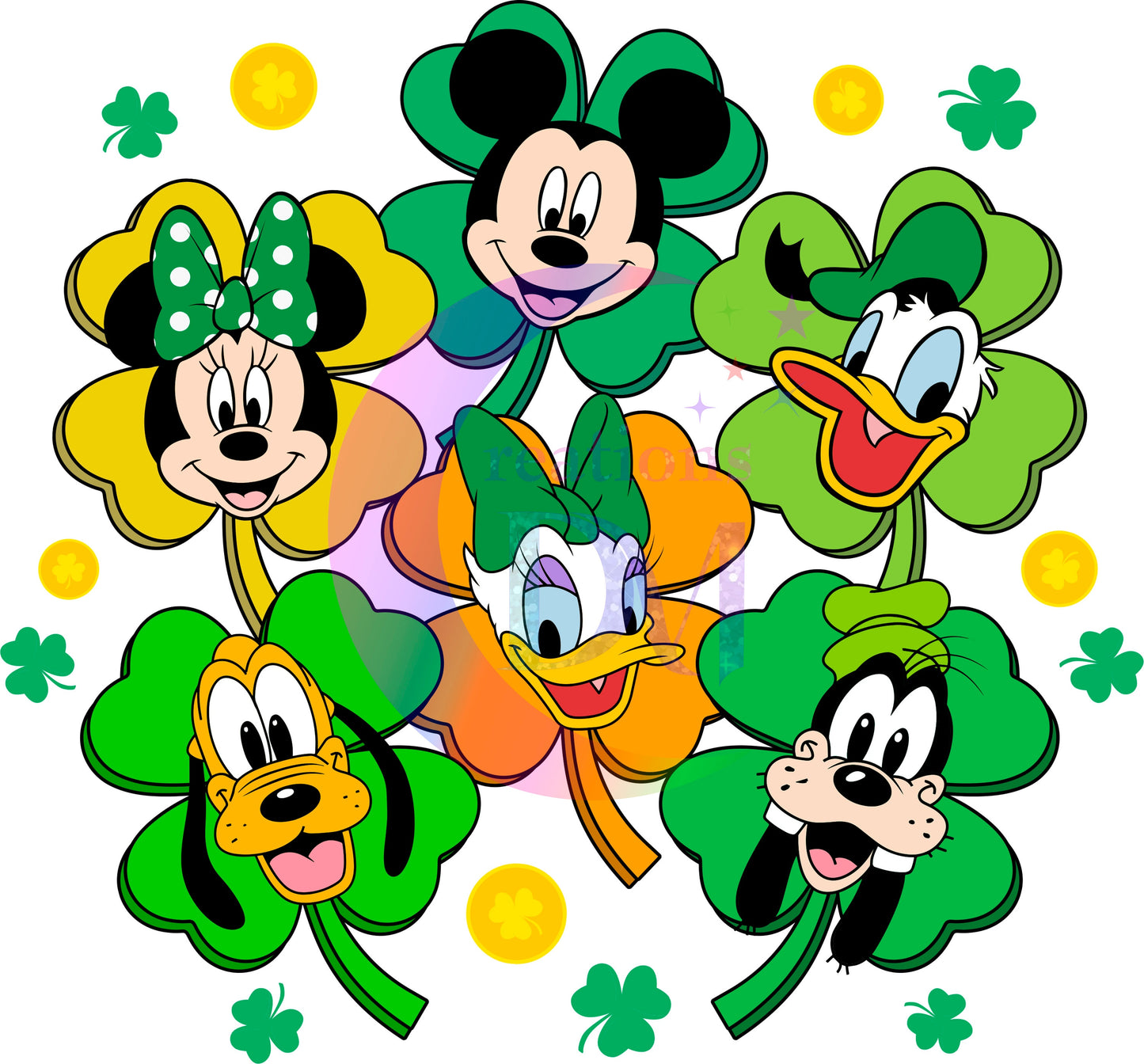 ST Patricks Day Disney DTF 6