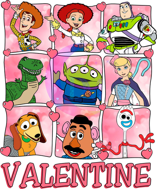 valentines disney  DTF 3