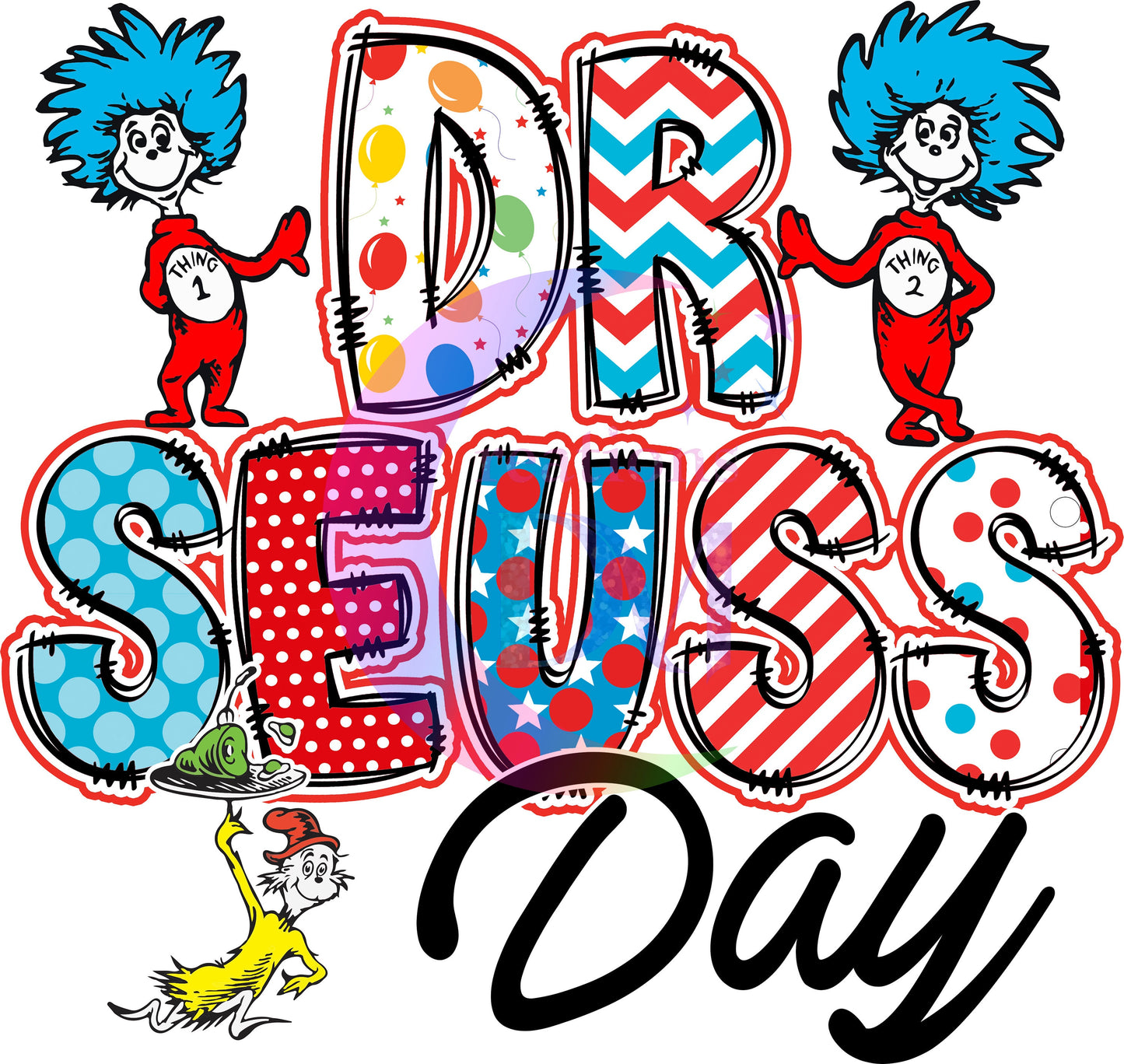 DR Seuss Day DTF 32