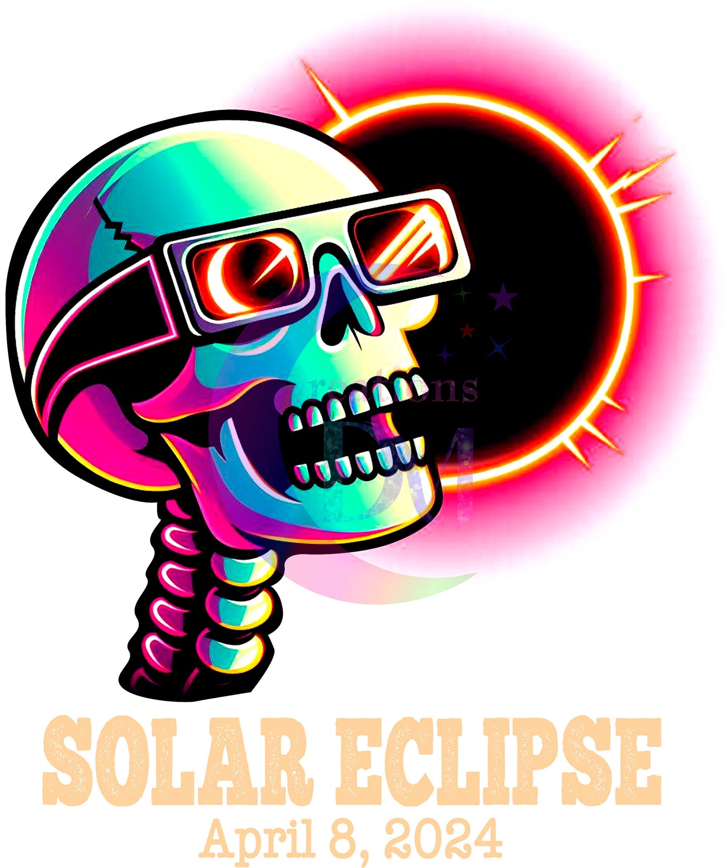 Solar Eclipse DTF *Skeleton 2